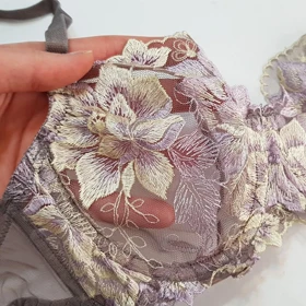 ست شورت و سوتین برتا فنردار کد2420-GP نسکافه ای بسته 3 عددی