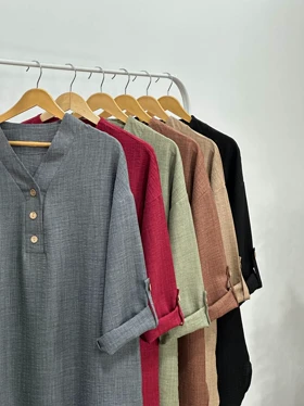 مانتو جلو بسته شانتون لیانا کد 3119(ارسال رایگان)