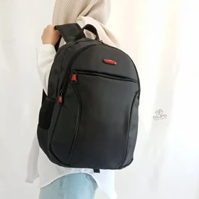 کوله پشتی مشکی طرح پیرکاردین تامارا 2390