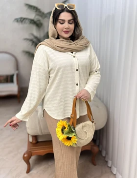 شومیز رونیکا 1040141 (شیری)