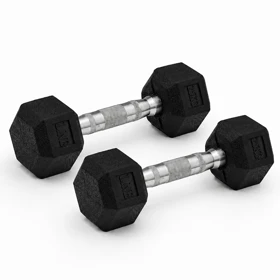 دمبل بدنسازی لاین اسپرت مدل Hexagon وزن 2.5 کیلو گرم بسته دو عددی