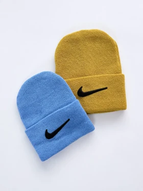 کلاه بافت زمستانی طرح نایکی