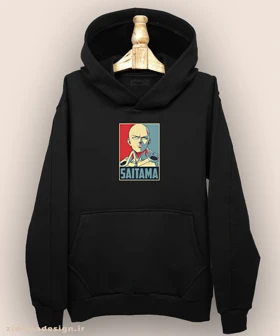 هودی مردانه و زنانه طرح وان پانچ من شخصیت سایتاما کد 901