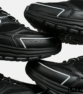 کفش کتانی مردانه مشکی سفید DIESEL S-SERENDIPITY SPORT