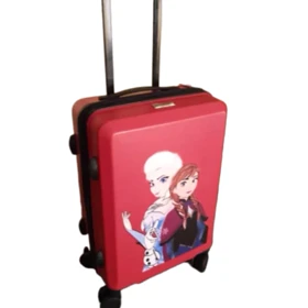 چمدان کودک السا و آنا سایز 24 رنگ قرمز