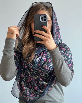 شال حریر دریس
