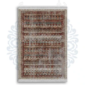 فرشینه از جنس پارچه هازان مخمل ترک طرح گلیم برند دفه کد DDGG 8