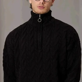 بافت یقه دار تومارو برند تومارو رنگ مشکی 146