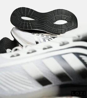 کفش کتانی مردانه سفید مشکی Adidas running shoes disk