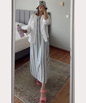 پیراهن لینن Lindex205