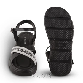 صندل زنانه چرم رادیس مدل Popline کد 680-M.RTL