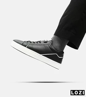 کفش کژوال مردانه مشکی سفید GIVENCHY
