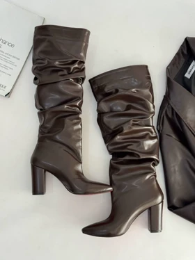 بوت پاشنه چروک مکس 4262