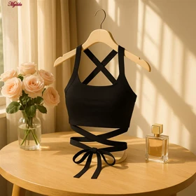 کراپ تاپ زنانه لورنزا مدل 5424-5017