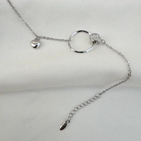 دستبند زنجیری تنیسی سیلور ژوپینگ