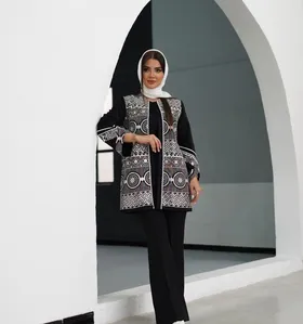 مانتو مجلسی زنانه کد 856