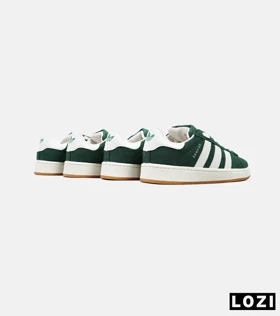 کفش کتانی مردانه و زنانه سبز سفید ADIDAS Campus مدل 4235