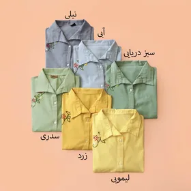 مانتو الیاف طبیعی سوسن