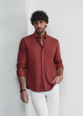 پیراهن یقه دکمه دار 2520106