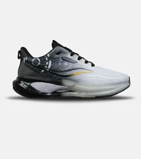 کفش کتانی بزرگپا سفید خاکستری Saucony Sekfcneps مدل 8778