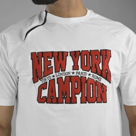 تیشرت اسپرت نیویورک مدل SPL-2A0406 سفید