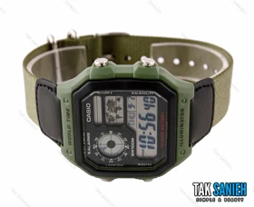 ساعت کاسیو جهان نما AE1200WHB-3B مدل Casio-2713-G