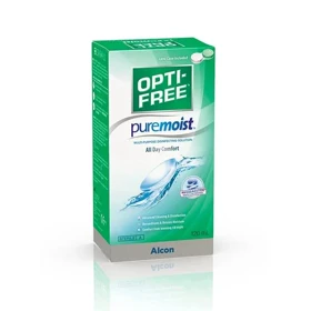 محلول لنز اپتی فری پیورمویست OptiFree PureMoist 120ML