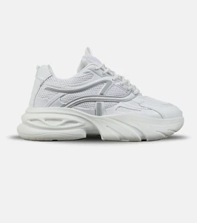 کفش کتانی مردانه و زنانه سفید BALENCIAGA runner sneaker مدل 7897