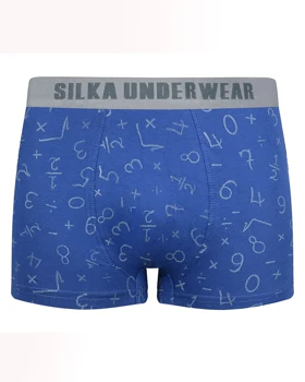 شورت مردانه نیم پا چاپی کش از رو طرح اعداد