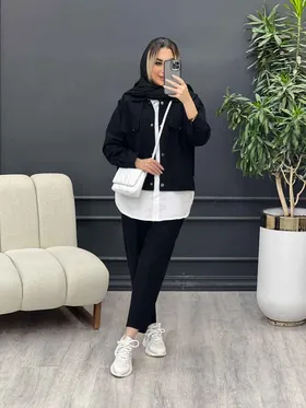 ست سه تکه دو جیب پاکتی