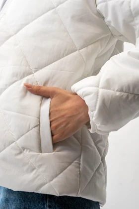 کاپشن کلاه دار زنانه