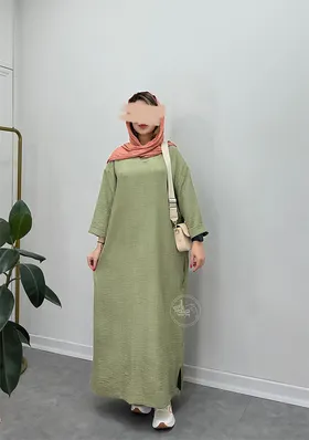 پیراهن مانتویی نیلسا