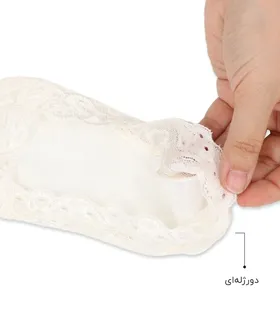 جوراب کالج Guocai توری دور ژله‌ای کف استپدار کد 1086