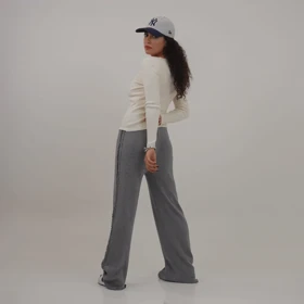 شلوار بافت بغل ریش