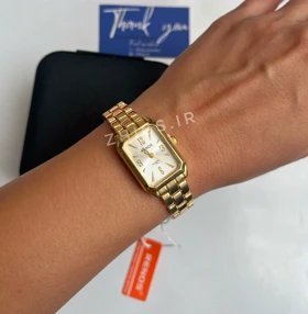 ساعت مچی زنانه Renos – بند فلزی،صفحه مستطیل