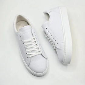 کفش و کتانی روزمره و راحتی مردانه مدل برشکا BERESHKA رنگ سفید کد 41436