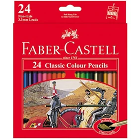 مداد رنگی 24 رنگ فابرکاستل مدل Classic