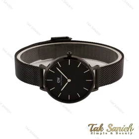 ساعت دنیل ولینگتون زنانه تمام مشکی مدیوم DW-4716-L