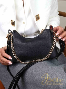 کیف دوشی دستی زنانه مدل میرا کد K687 (مشکی)