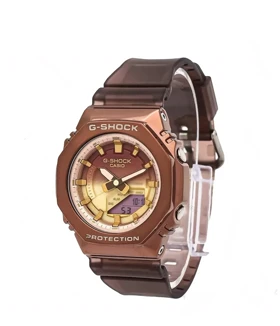ساعت جی شاک زنانه 2100 رزگلد