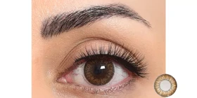 لنز طبی رنگی سالانه فستیوال Festival Morning Q (استعلام موجودی در واتساپ) (Brown 2T (قهوه‌ای دورمشکی))