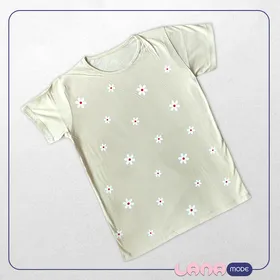 تیشرت گل بابونه(رنگبندی کامل)