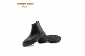 نیم بوت مردانه دوزیپ مدل لوفر چرم طبیعیsi169