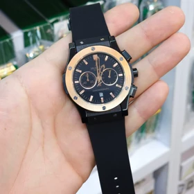 ساعت مچی مردانه هابلوت 3 موتور فعال کرنوگراف سری های کوالیتی کد 1