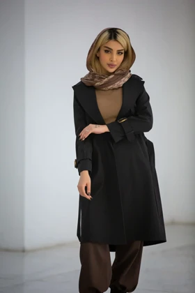 بارانی سانتانا ژیله دار پشت پیلی