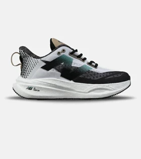 کفش کتانی مردانه و زنانه سفید مشکی New Balance 860 Boost مدل 7728