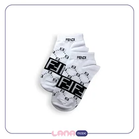 جوراب مچی طرح فندی fendi socks