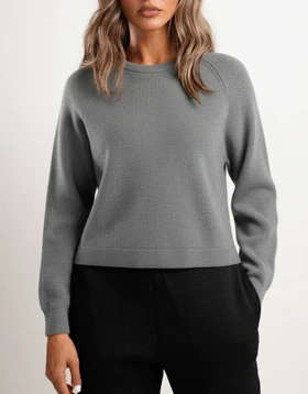 بافت زنانه لوکه Lokke کد 202431103 (طوسی)