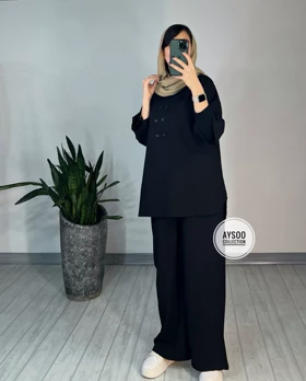 ست مانتو و شلوار هانا