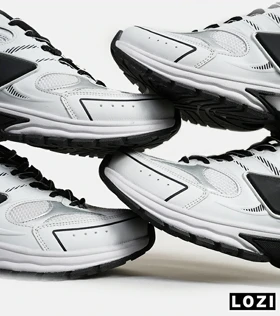 کفش کتانی مردانه سفید مشکی DIESEL S-SERENDIPITY SPORT
